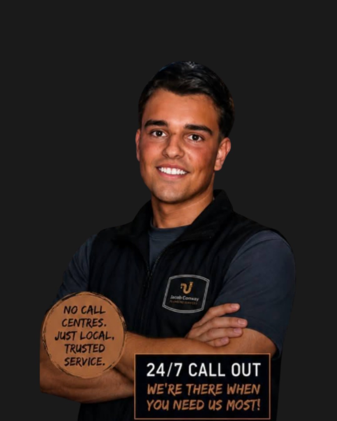 Jacob Conway, plumber, Middlesbrough